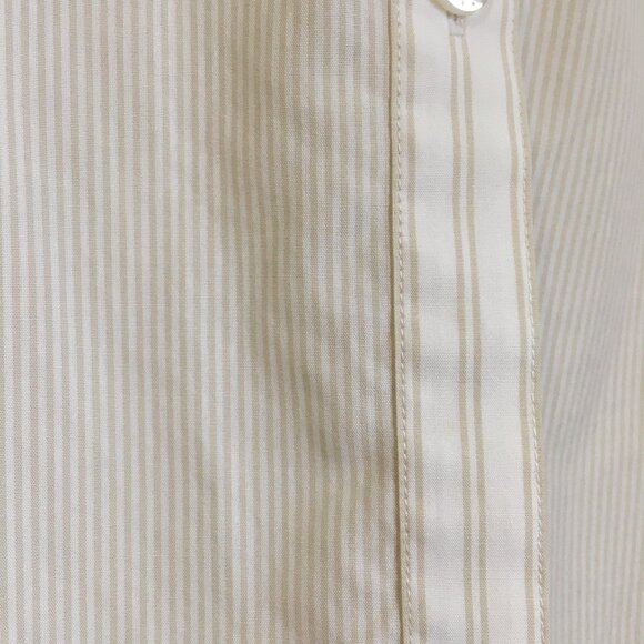 Tabi Wrinkle Resistant Brocade Cuff Striped 100% Cotton Button Up Dress Shirt - Picture 10 of 11